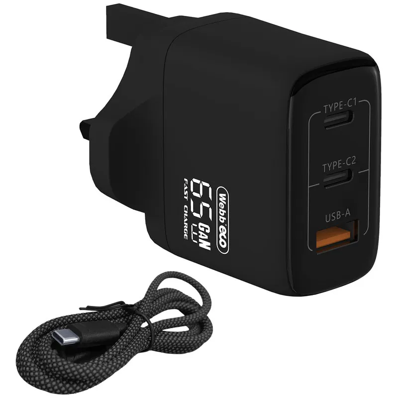 Webb Genuine 65w Twin USB C Port charger (ECO and X-Series USB Port Batteries)