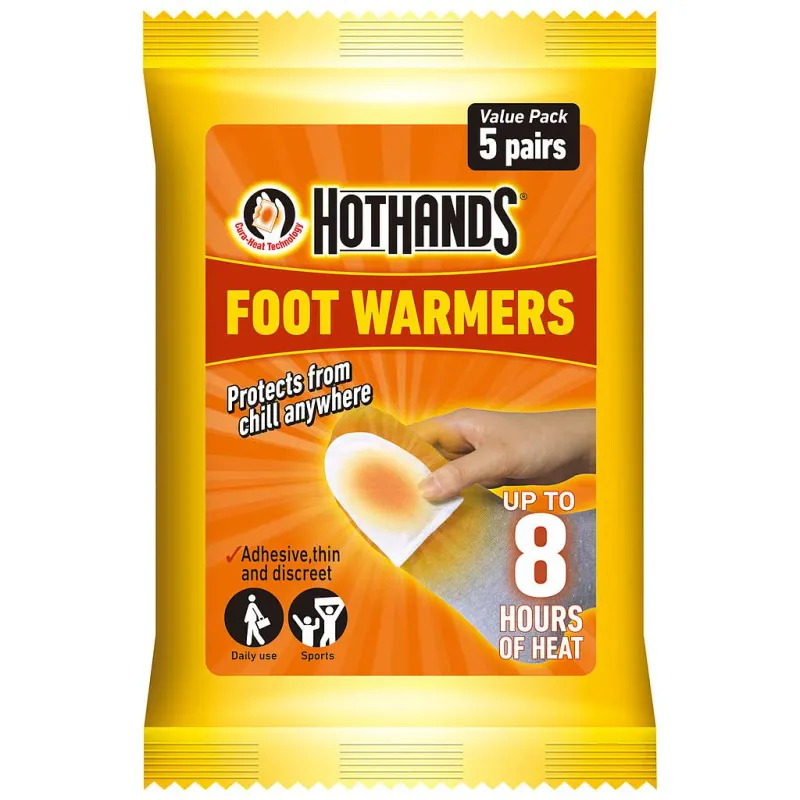 HotHands Foot/Toe Warmers - Pack of 5 Pairs