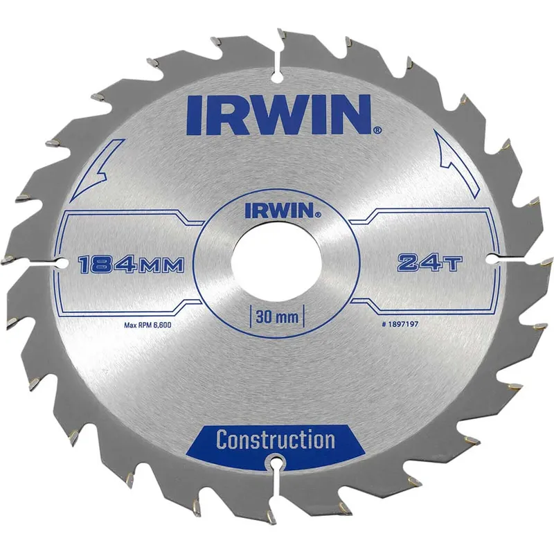 Irwin ATB Construction Circular Saw Blade