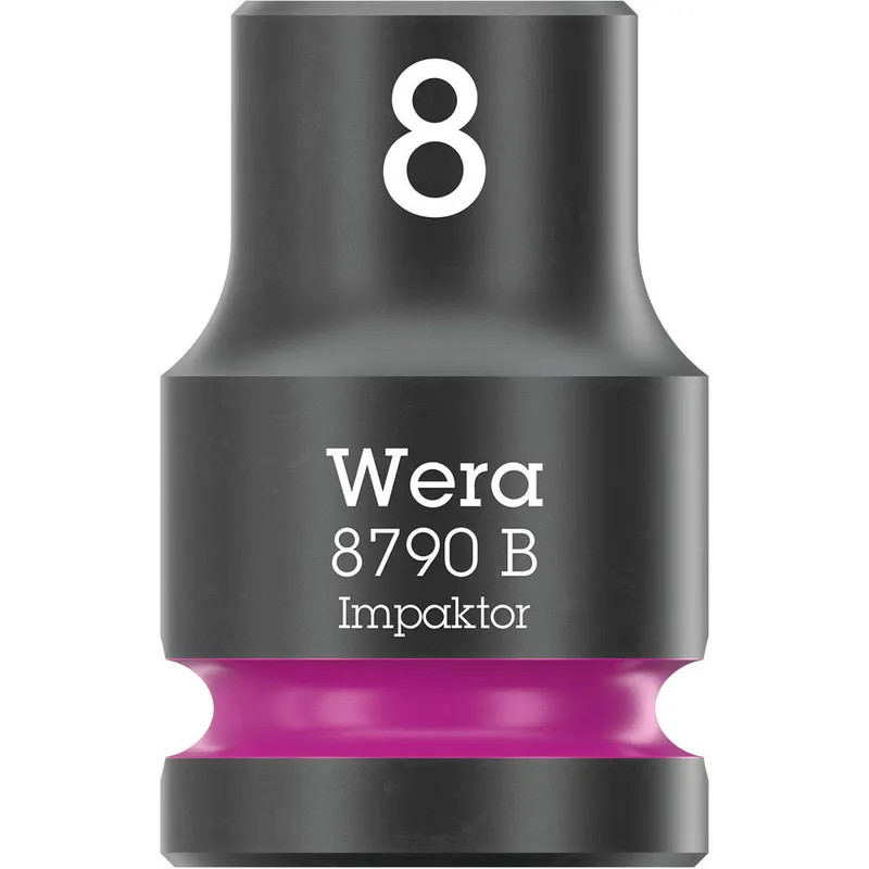 Wera Zyklop B Impaktor 3/8" Drive Hexagon Impact Socket