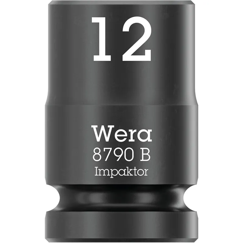 Wera Zyklop B Impaktor 3/8" Drive Hexagon Impact Socket