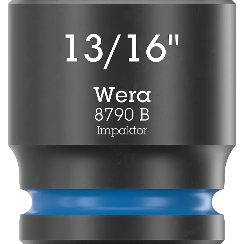 Wera 8790 B Zyklop 3/8" Drive Hexagon Impaktor Socket Imperial