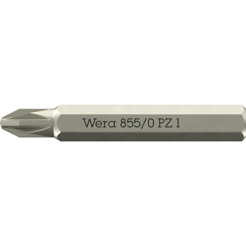Wera 855/0 4mm Hex Drive Micro Pozi Screwdriver Bits