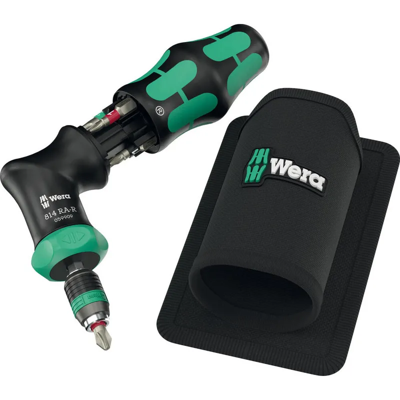 Wera Kraftform Kompakt 7 Piece Pistol Grip Ratchet Screwdriver Set
