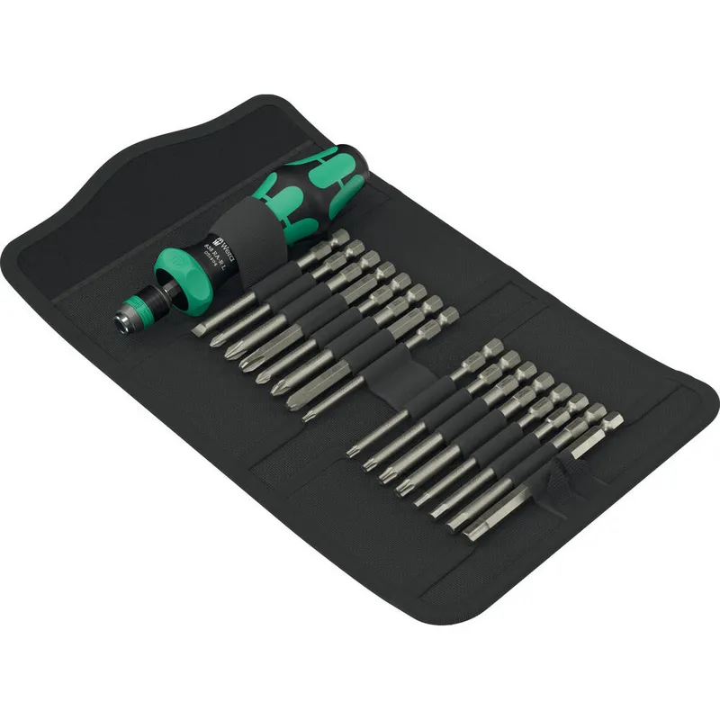 Wera Kraftform Kompakt 17 Piece Ratchet Screwdriver Set
