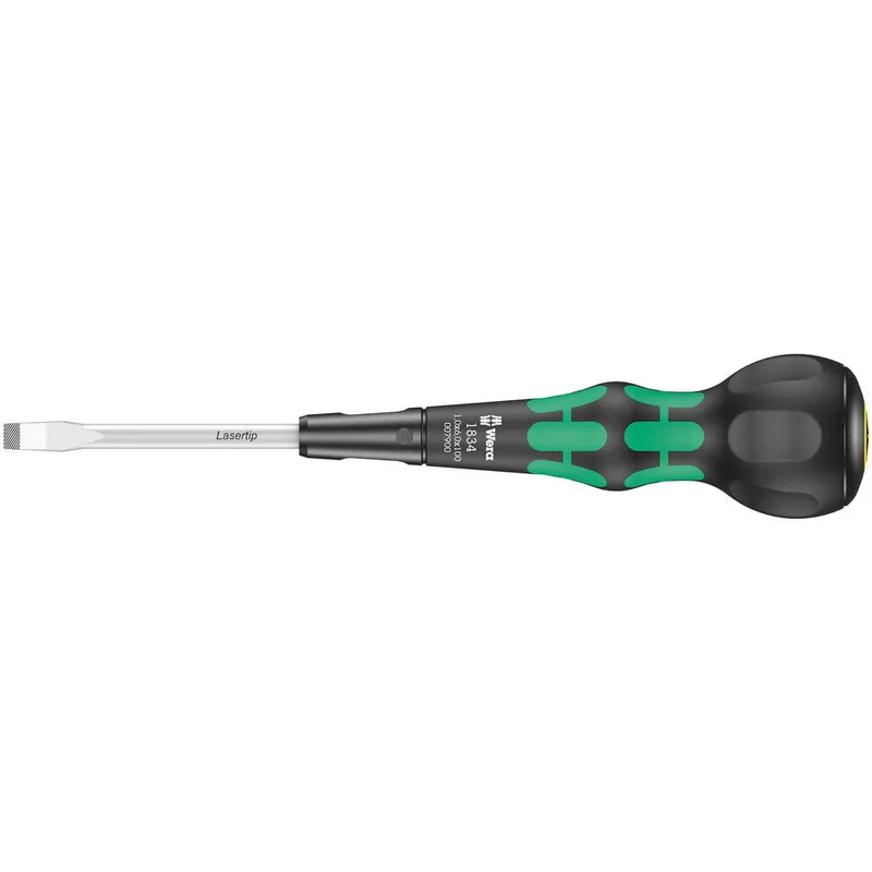 Wera 1834 Kraftform Ball Grip Slotted Screwdriver
