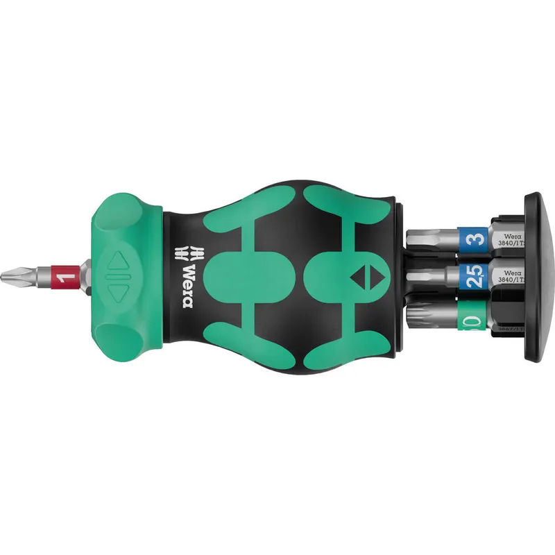 Wera 7 Piece Bicycle Stubby Screwdriver Set