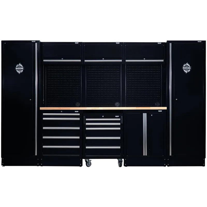 Bunker 16 Piece Modular Wooden Worktop Storage Combo