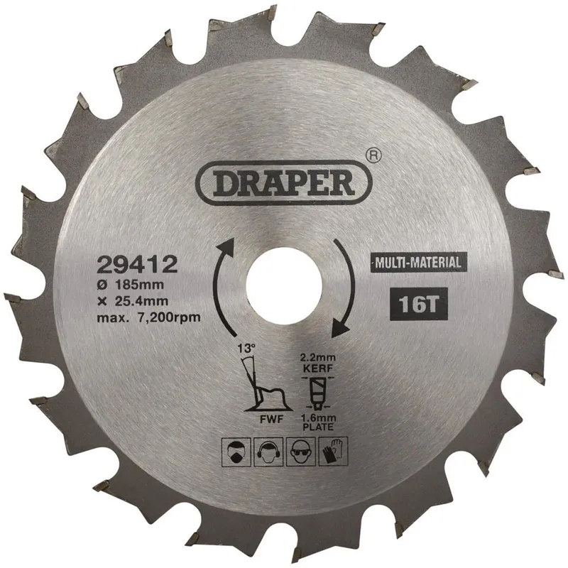 Draper TCT Multi Purpose Circular Saw Blade