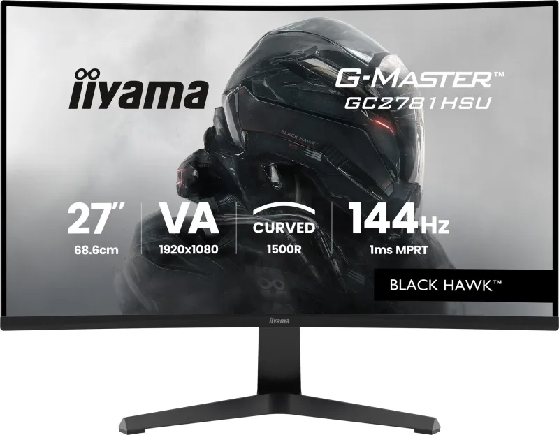 iiyama G-MASTER GC2781HSU-B1 27" 144H computer monitor 68.6 cm (27") 1920 x 1080 pixels Black