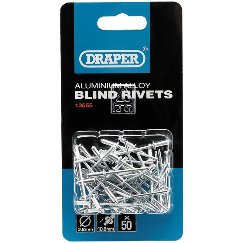 Draper Aluminium Pop Rivets
