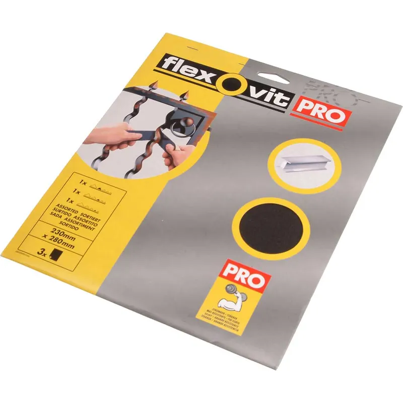 Flexovit Emery Cloth Sanding Sheets