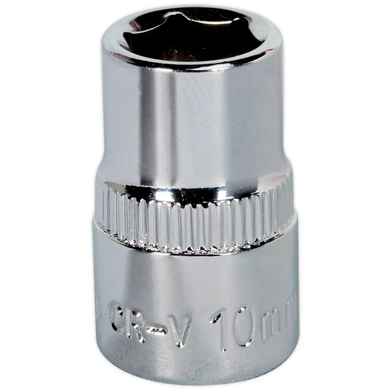 Sealey 3/8" Drive Hexagon WallDrive Socket Metric