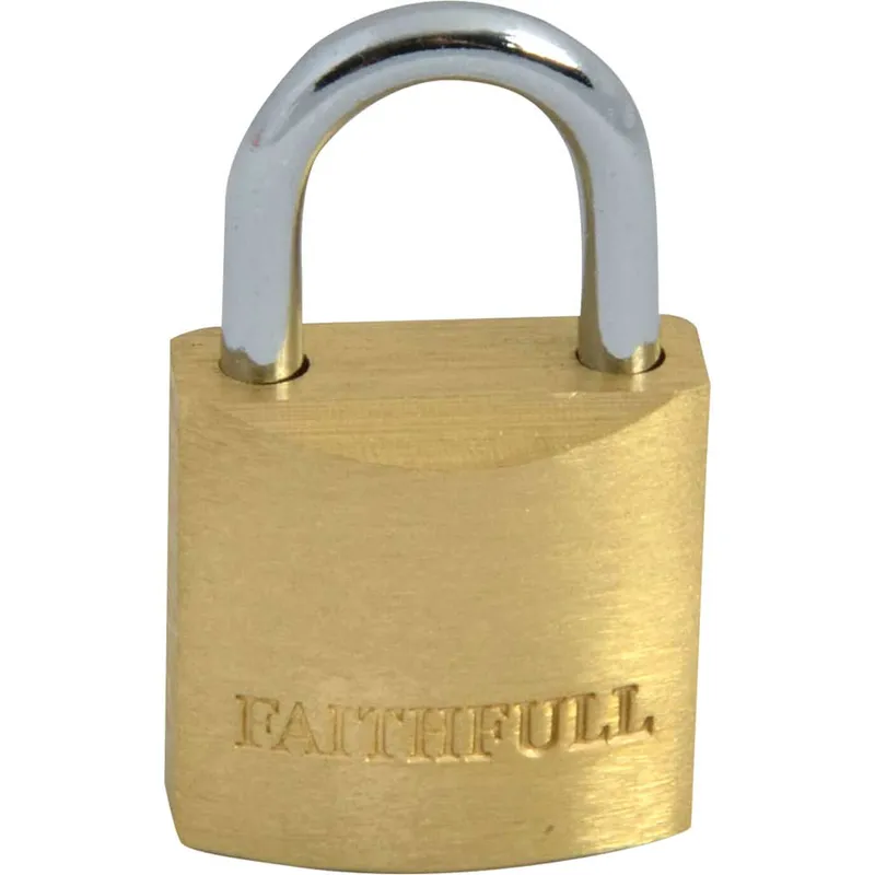 Faithfull Brass Padlock