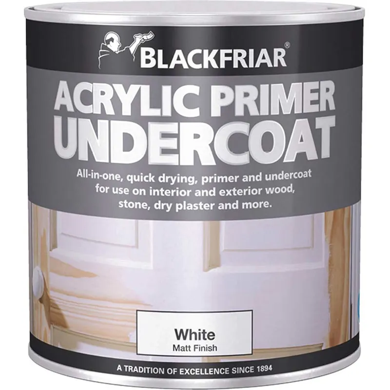 Blackfriar Quick Drying Acrylic Primer Undercoat