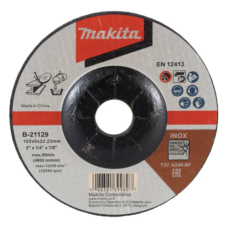 Makita A24R Long Life Metal Depressed Grinding Disc