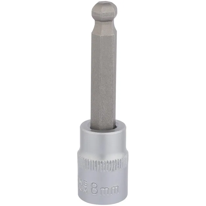 Draper Expert 3/8" Drive Hexagon Ball End Socket Bit Metric