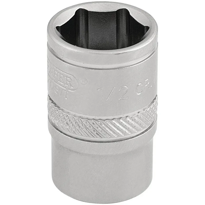 Draper 3/8" Drive Satin Finish Hexagon Socket Imperial