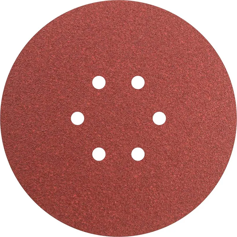 Faithfull 150mm Hook and Loop Sanding Discs