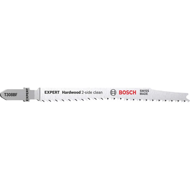 Bosch EXPERT T308 BF Hard Wood Cutting Jigsaw Blades