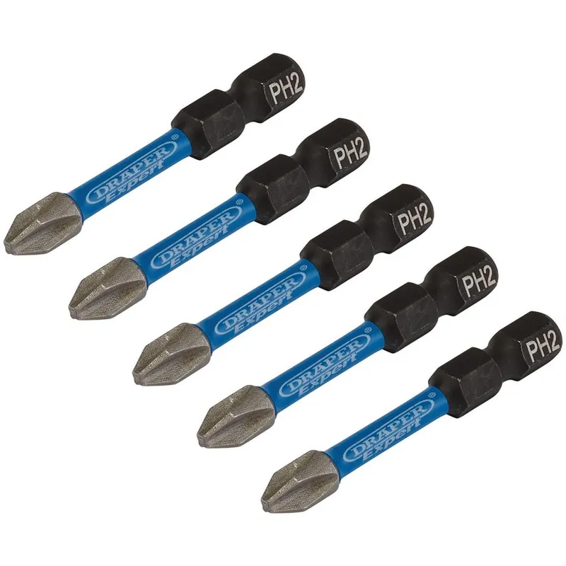 Draper Expert Impact Phillips Screwdriver Bits