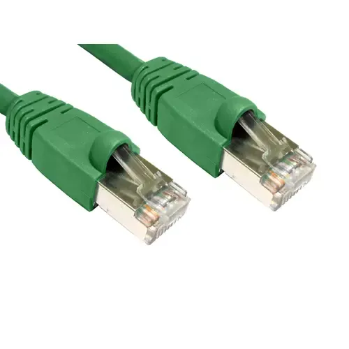 Cables Direct Cat6 20m FTP networking cable Green F/UTP (FTP)