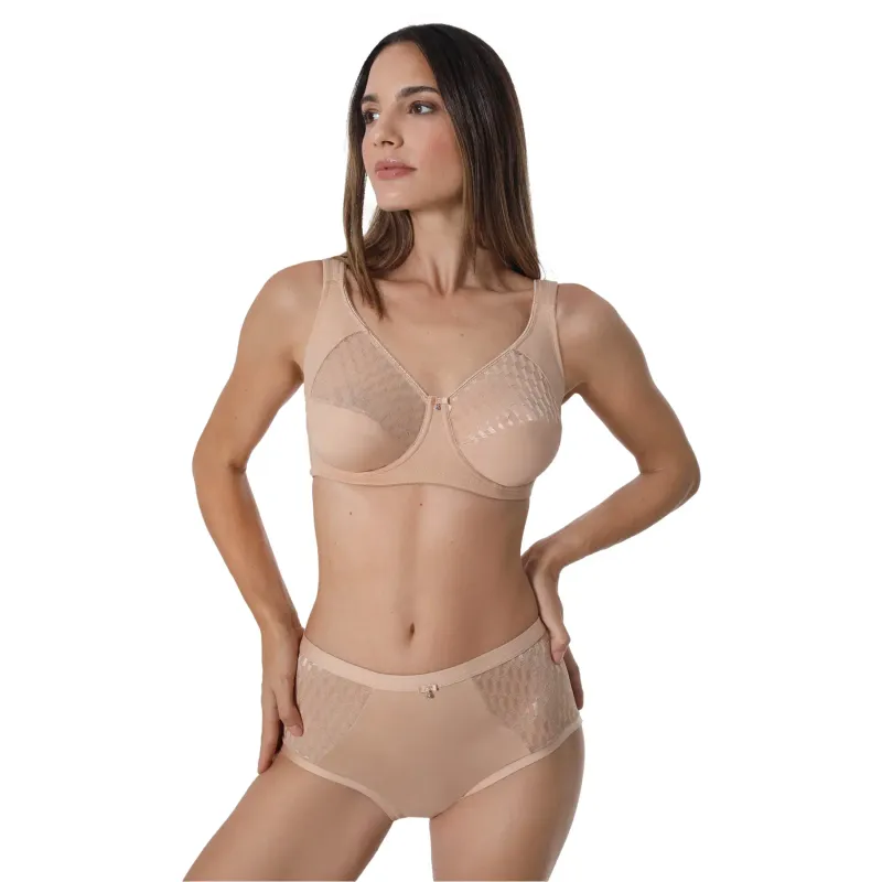 Women's underwired bra Sassa Graphical Jacquard