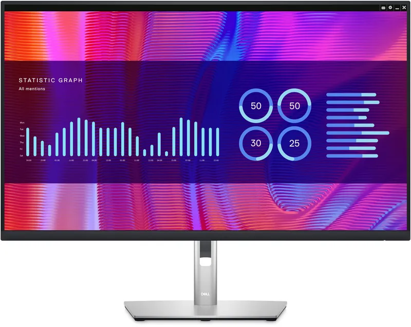 DELL P Series P3223DE computer monitor 80 cm (31.5") 2560 x 1440