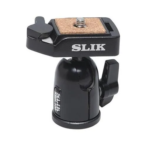 Slik SBH-100DQ tripod head Black 1/4" Ball