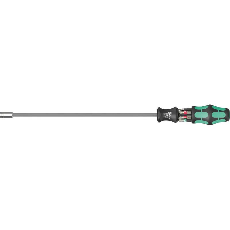 Wera Kraftform Kompakt 27 XL Universal 1 Long Screwdriver and Bit Set