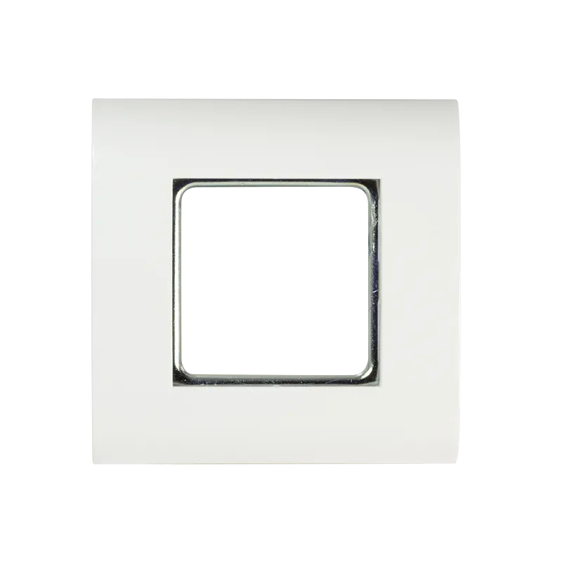 LogiLink French Flush Mount Faceplate 80*80mm with 45*45mm. white
