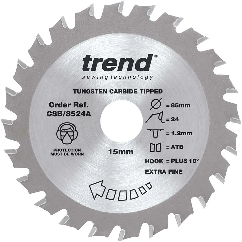 Trend CRAFTPRO Wood Cutting Saw Blade