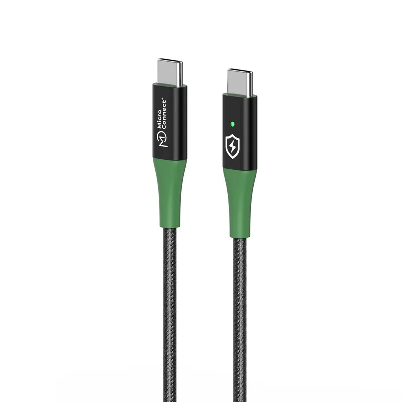Microconnect MC-SMART USB-C-C-01 USB cable USB 2.0 1 m USB C Black