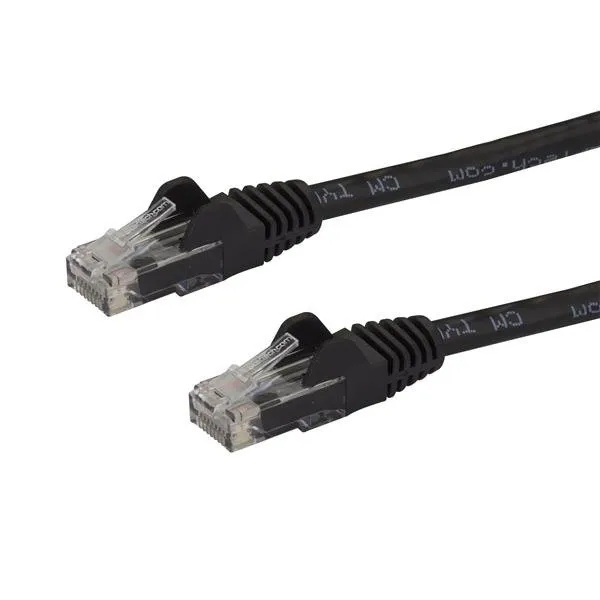 StarTech.com 2m CAT6 Ethernet Cable - Black CAT 6 Gigabit Ethernet Wir