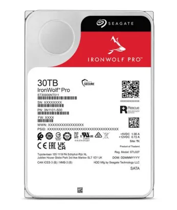 Seagate IronWolf Pro ST30000NT011 internal hard drive 30 TB 7200 RPM 5