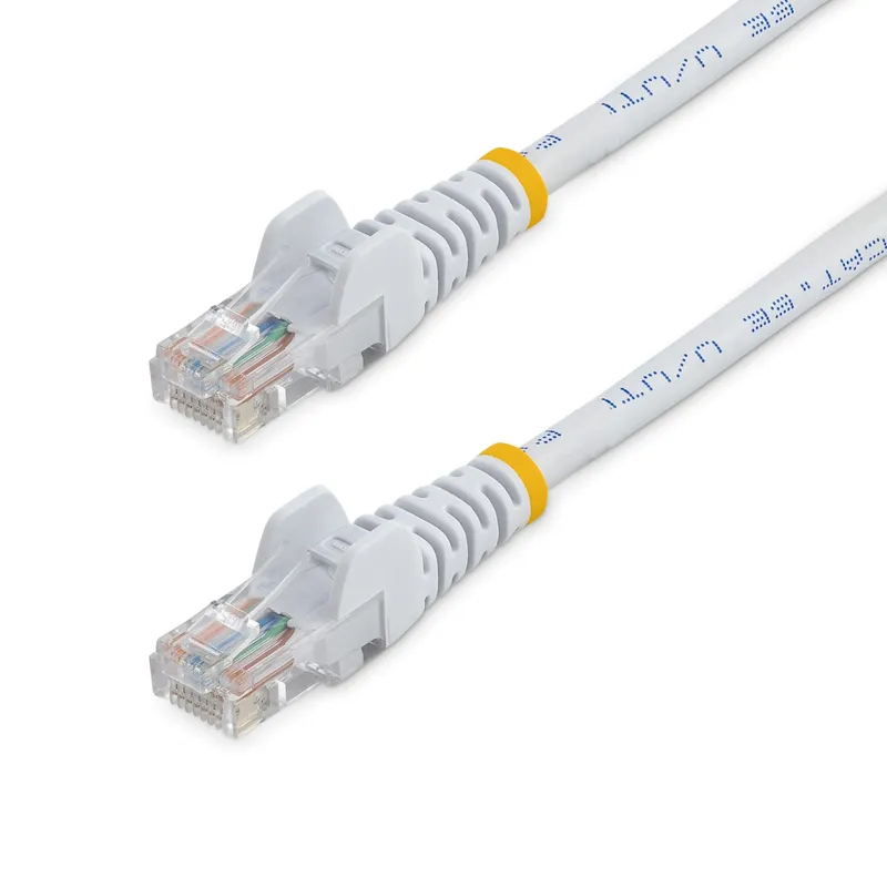 StarTech.com Cat5e Patch Cable with Snagless RJ45 Connectors - 2m. Whi