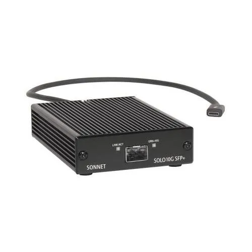 Sonnet Solo10G SFP+ Fiber 10000 Mbit/s