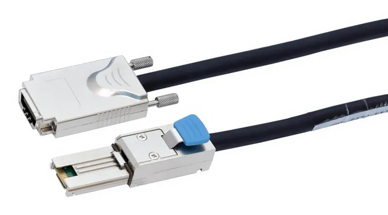 Atto CABL-8470-EX3 Serial Attached SCSI (SAS) cable 3 m 6 Gbit/s Black