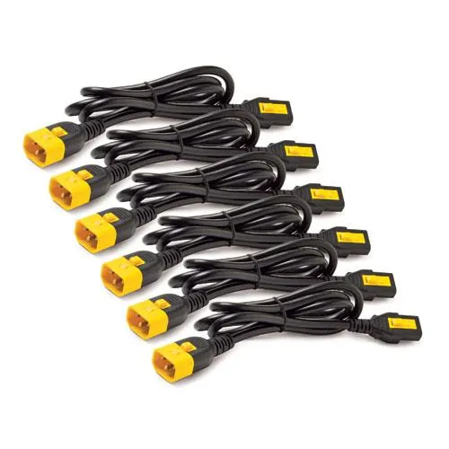 APC Power Cord Kit (6 ea) Locking C13 to C14 0.6m