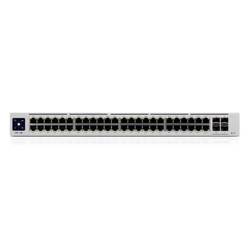 Ubiquiti UniFi Pro 48-Port PoE Managed L2/L3 Gigabit Ethernet (10/100/1000) Power over Ethernet (PoE) 1U Silver
