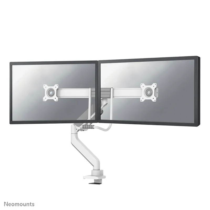 Neomounts DS75-450WH2 Monitor arm 17-32" - gas spring - Topfix -