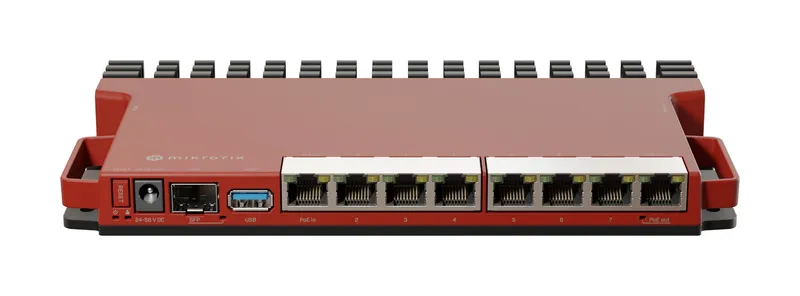 Mikrotik L009UiGS-RM wired router 2.5 Gigabit Ethernet. Gigabit Ethern