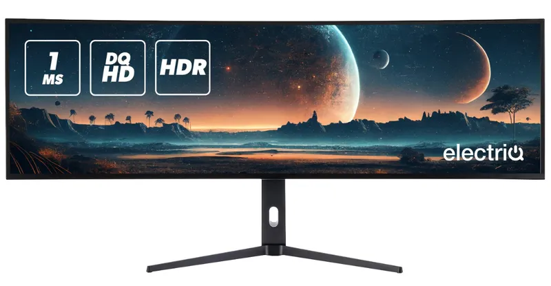 Electriq EIQ-495KCSUW144IPS computer monitor 124.5 cm (49") 5120