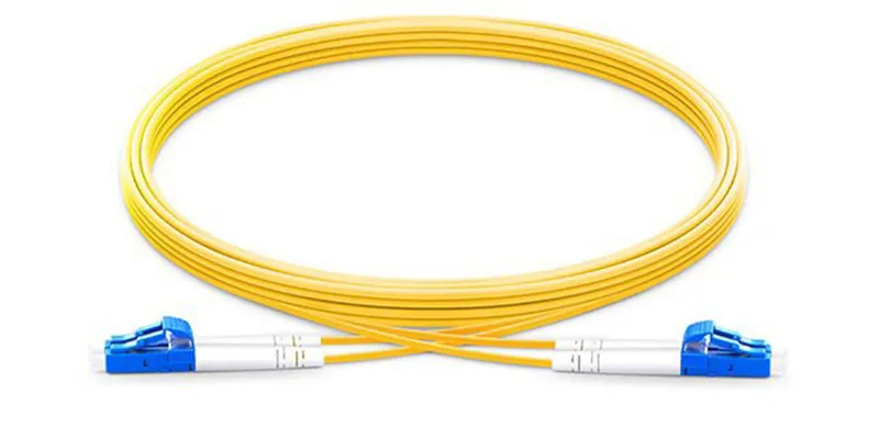 Origin Storage LC-LC OS2 Fibre Optic Cable Singlemode Duplex - Yellow