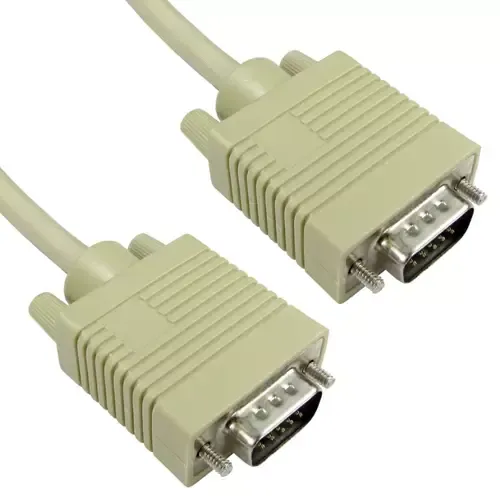 Cables Direct CDEX-225 VGA cable 5 m VGA (D-Sub) Beige