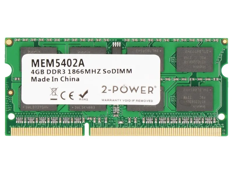 2-Power 2P-7C75G memory module 4 GB 1 x 4 GB DDR3L 204-pin SO-DIMM