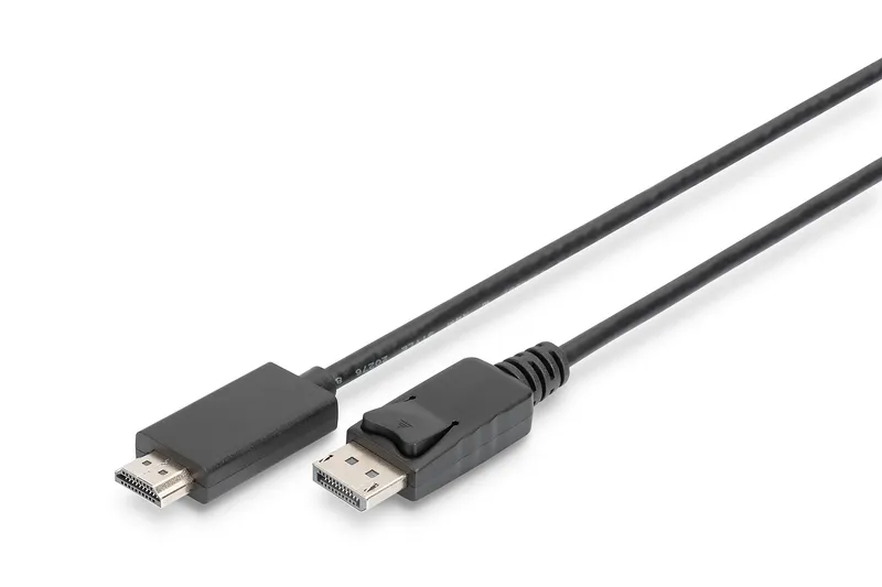 Digitus DisplayPort Adapter Cable. DP - HDMI type A