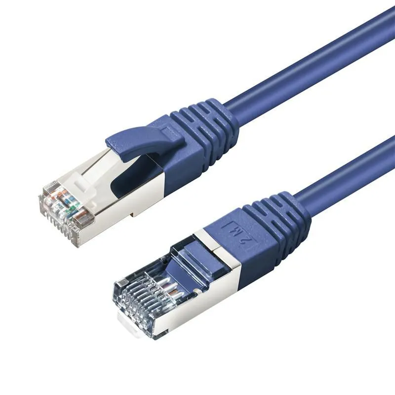 Microconnect MC-SFTP6A0025B networking cable Blue 0.25 m Cat6a S/FTP (