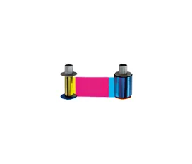 Fargo RBN D1500 YMCKO 500 printer ribbon 500 pages Black. Cyan. Magent