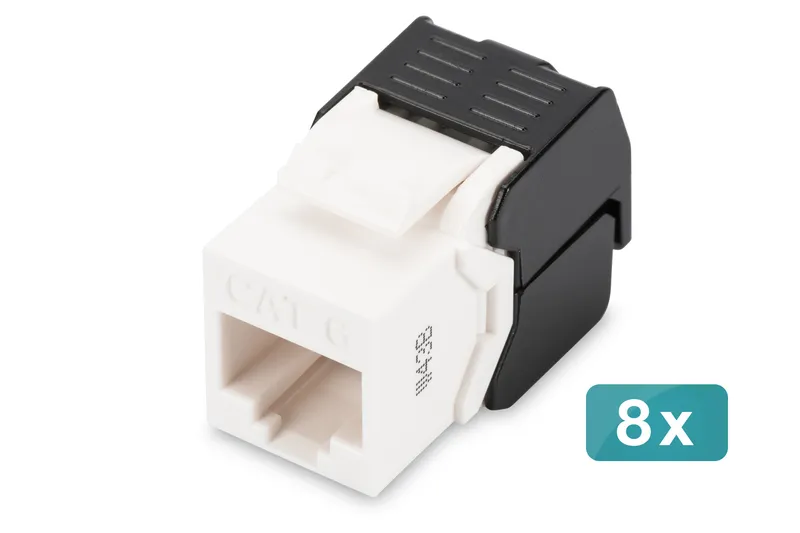 Digitus CAT 6 Keystone module. unshielded - 8 pcs.